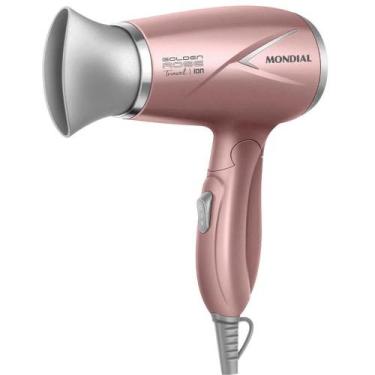 Imagem de Secador de cabelo 1200W Golden rose travel SC-47-GR Mondial (110V/220V