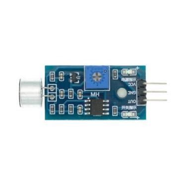 Imagem de Módulo Sensor De Som Para Arduino MAX4466 MAX9814 Interruptor De Contr