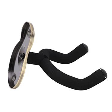 Imagem de RiToEasysports Suporte Hakenhalter de Parede para Guitarra, Cabide Universal de Metal para Ukulele-violino, Economia de Espaço e Arranhões para Sala de Estúdio (Champanhe Ouro)