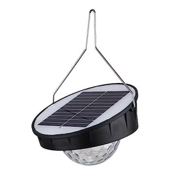 Imagem de Lâmpada de gramado movida a energia solar luzes noturnas à prova d'água ao ar livre pendurado caminho luz paisagem decorativa luzes de jardim luz rgb