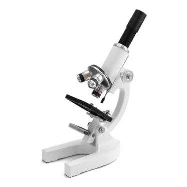 Imagem de Microscópio 64X 2400X Com Suporte para Telefone e Luz de Preenchimento para Experimento Científico Infantil, Presente Com Suporte, Fácil de Usar