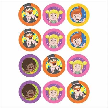 Imagem de APLICA REDONDO MUNDO BITA C/ 12 UNIDADES