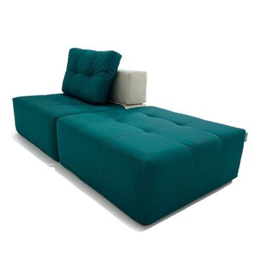 Imagem de Serena Duo - Poltrona + Pufão Para área Externa - Cor Verde