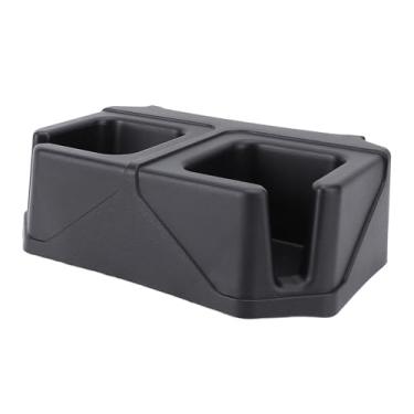 Imagem de Luocute Suporte para Copos Duplo Traseiro, Porta-copos Automotivos, Organizador Multifuncional Removível para Armazenamento de Bebidas Com Material ABS à Prova de Calor, Compatível Com