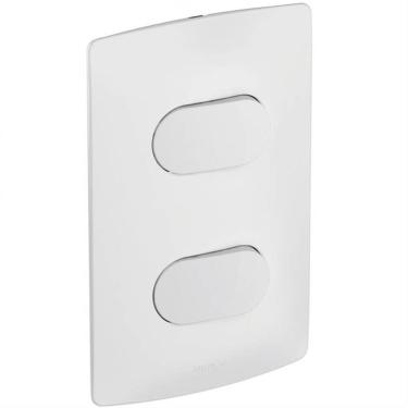 Imagem de Interruptor Simples + Paralelo 4x2 Ny Branco 10a Nereya - 663114 - Pial Interrup.simples+paralelo 4x2 Ny Br 10a
