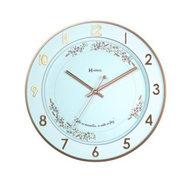 Imagem de Relógio De Parede Herweg Entre Os Minutos A Vida Se Faz 6872 único