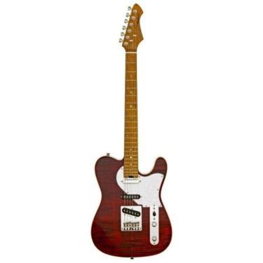 Imagem de Guitarra Aria 615-mk2 Nashville Ruby Red [f002]