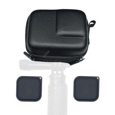 Imagem de ULBTER Mini Bolsa De Armazenamento Para Câmera Insta360 Ace Pro + Tampa Lente Borracha Insta 360 [1 2 Peças], Acessório Portátil Transporte