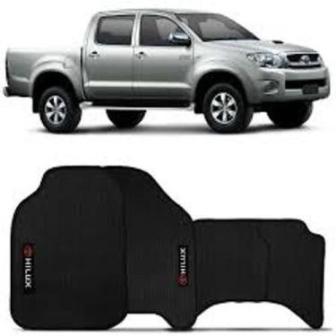 Imagem de Tapete Automotivo Hilux Cd Borracha Pvc - Scar Automotive