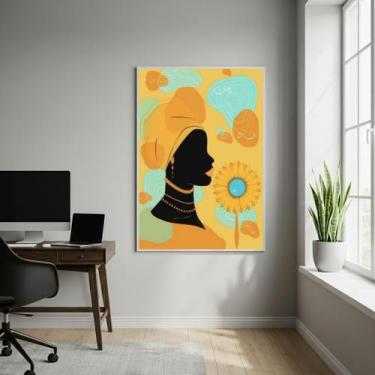 Imagem de Quadro Arte De Oxum - A Divindade Das Águas - 70X50Cm - Quadros On-Lin