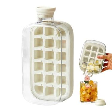 Imagem de Molde de gelo para garrafa de água – moldes multifuncionais para máquina de gelo de 800 ml | Acessórios de cozinha, ferramentas 2 em 1 para fazer bebidas geladas para vinho, bourbon