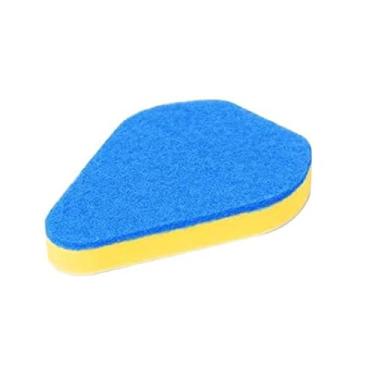 Imagem de Esfregador de banheiro, escovas para limpeza - esfregão de azulejos extensível 2 em 1 com cabeça ajustável, esponja de escova limpa removível para rodapé, banheiro, banheira, parede de chão