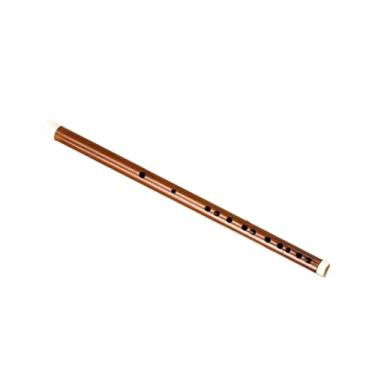 Imagem de Flauta de bambu vintage flauta ligera y elegante flauta profesional de bambú multitono entera (G)