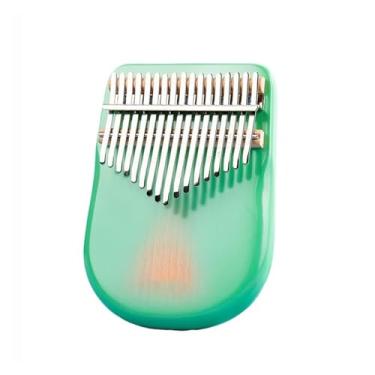 Imagem de Piano de polegar 17 teclas presente de instrumento musical Kalimba para iniciantes kalimba profissional