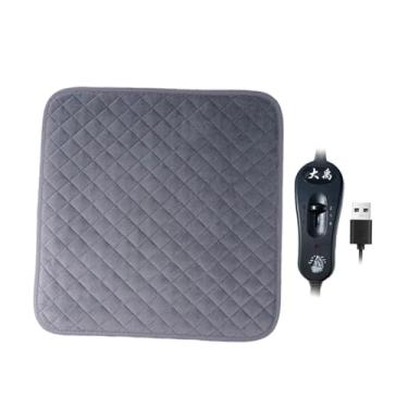 Imagem de Generic Tapete térmico para gatos, almofada térmica quadrada para animais de estimação, ideal para casa e viagens, para climas frios. Cama aconchegante para, Cinza