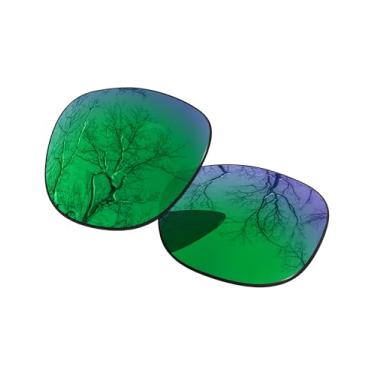 Imagem de ToughAsNails Lentes de reposição para óculos de sol Ray-Ban Meta Wayfarer RW4008 53 mm - HyperVision Plus Verde Cromado - Polarizadas