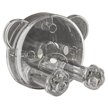 Imagem de Suporte Para Máquina De Barbear No Chuveiro Na Parede | Gancho Com Para Cabos,Suporte De Tomada Montado Na Parede,Para Apartamento Casa Academia Escritório Dormitório RV Hotel Quarto