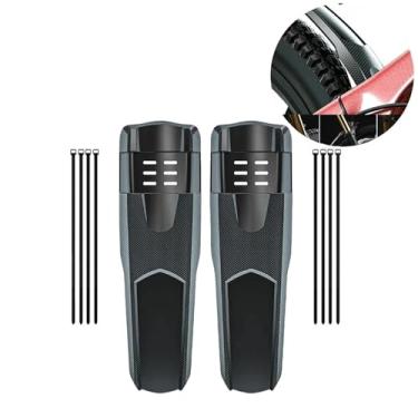 Imagem de Paralamas ajustáveis ​​para bicicletas de estrada e montanha, compatíveis com pneus 700c de 26 a 29 polegadas, dianteiros e traseiros. Paralamas alargados com aileron.(XQ221 2PCS)