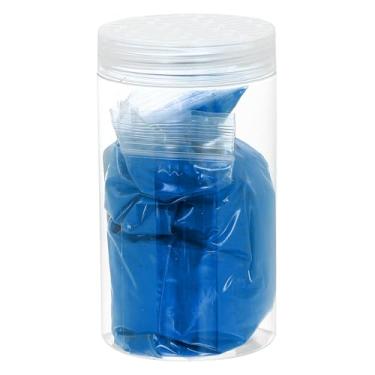 Imagem de HARFINGTON Pigmento de óxido de ferro em pó concreto 500 malha 7oz (200 g) pigmento de argamassa de óxido de ferro para pintura de azulejo pastel cimento concreto, azul meia-noite