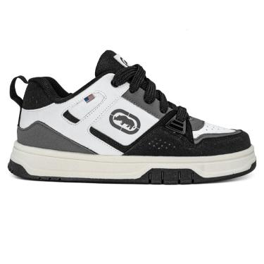 Imagem de Tênis Ecko Riverside Unissex | Branco Preto Grafite