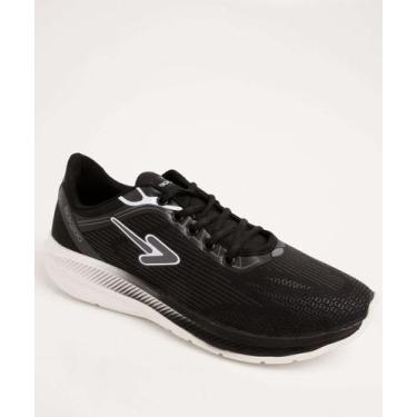 Imagem de Tênis Esportivo Masculino Recorte-54034 - BOX200, 40, Preto