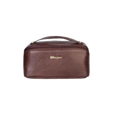 Imagem de Necessaire Andrea Vinci de Couro liso Athena Feminina-Feminino