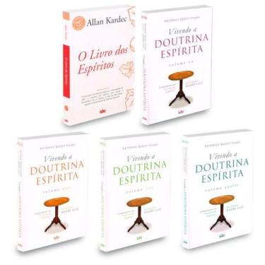 Imagem de Kit 5 livros - Entenda Jesus - Livros dos Espiritos + Vivendo a doutri