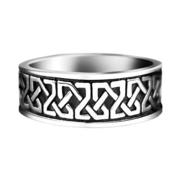 Imagem de Anel Unissex De Lobo Gigante Da Mitologia Viking, Totem Nórdico, Moda 