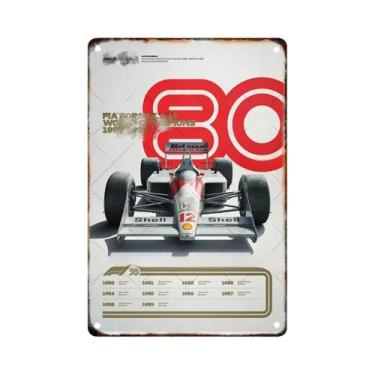 Imagem de Placa De Metal Vintage Legend Car, Placa De Parede, Arte Em Ferro, Pôs