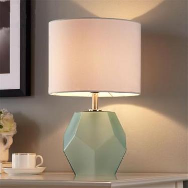 Imagem de Luxo Contemporâneo Lâmpada de Mesa LED Criatividade Americana Sala de Estar Quarto Estudo Villa Hotel Cama Mesa Luz (Estilo 127B)