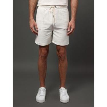 Imagem de Bermuda Masculina Linho Diagonal Calvin Klein-Masculino