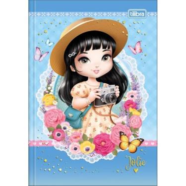 Imagem de Caderno Jolie Universitário Brochura TILIBRA - 80 Folhas (Azul)