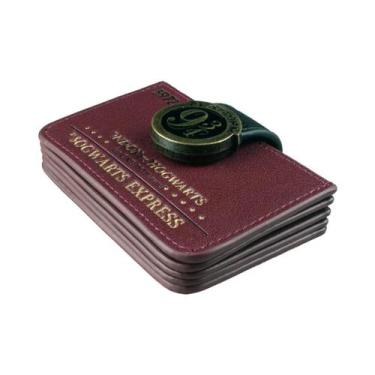 Imagem de Carteira masculina telescópica de alta qualidade, porta-cartões femini