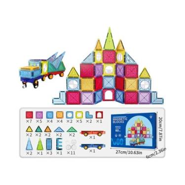 Imagem de Blocos De Construção Magnéticos Para Crianças De 3 a 8 Anos, Meninos, 