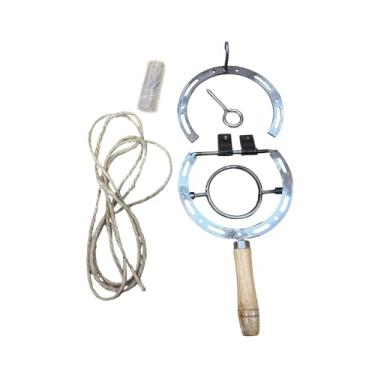 Imagem de Generic Abridor de Vinhos em Formato de Ferradura para Parede, Ferramenta de Abertura Estilo Western, Saca-rolhas Industrial Vintage para Espaços Masculinos,