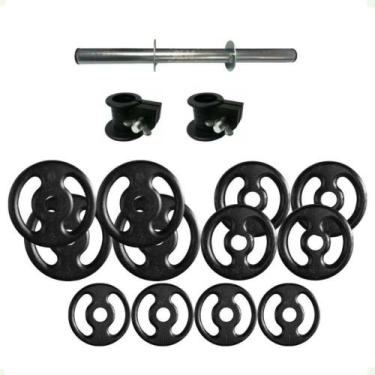 Imagem de Halter/Dumbell Ajustável de 1 a 24 Kg com Presilha Bloqueadora - BOX I