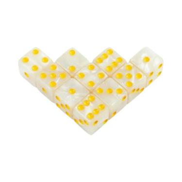 Imagem de Conjunto De Dados De Acrílico De 16mm Com 6 Lados Para Jogos De Tabule