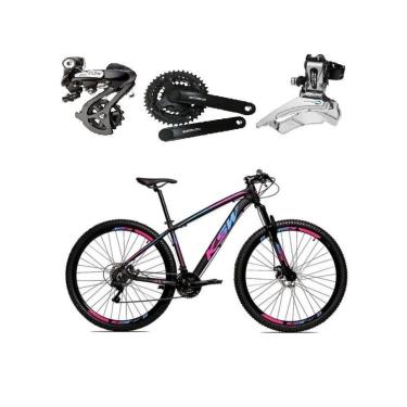 Imagem de Bicicleta Aro 29 KSW XLT 24v Shimano Altus K7 Freio Hidráulico Garfo com Trava Alumínio...