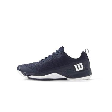 Imagem de WILSON Tênis masculino Rush Pro 4.5, Blazer azul marinho/branco, 42