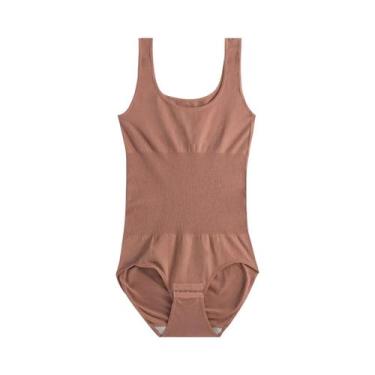 Imagem de Body Shaper Redutor Feminino Com Controle De Barriga, Corset Modelador