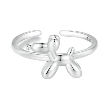 Imagem de Anel De Balão De Cachorrinho Em Prata Esterlina 925 Para Mulheres, Ane