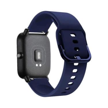 Imagem de Pulseira De Silicone De 20mm 22mm Para Amazfit GTS 2/3/4 Mini GTR 2/3/