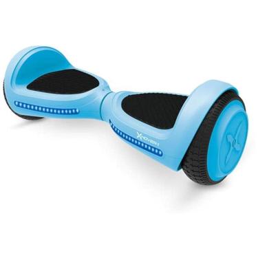 Imagem de Hoverboard Elétrico com Autoequilíbrio, Velocidade Máxima 5 km, h, Farol LED, 150W, Hover 1, Azul