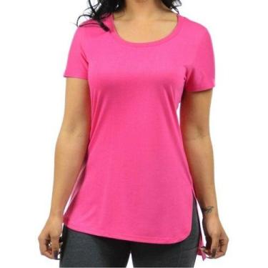 Imagem de Kit 2 Blusas Feminina Mullet Plus Size Longa - Vesttuario, Fúcsia, 50