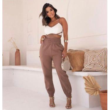 Imagem de Conjunto Calça Jogger Cargo E Top De Tiras Na Cintura - Luh May, M