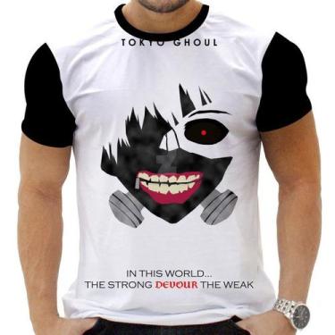 Imagem de Camiseta Camisa Personalizada Anime Clássico Tokyo Ghoul 11 - Zahir St