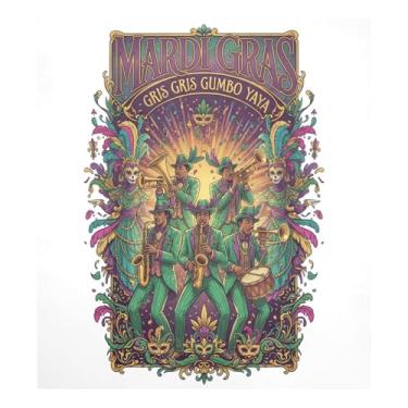 Imagem de Blueangle Capa magnética de carnaval para lava-louças de carnaval, decoração da capa frontal da máquina de lavar louça, adesivos de eletrodomésticos, adesivos de eletrodomésticos, 58 cm C x 66 cm