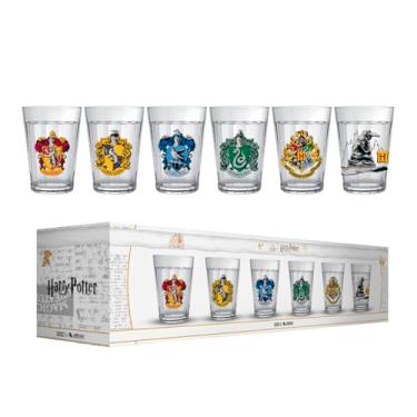 Imagem de Allmix, Kit Presente Harry Potter Casas Hogwarts 6 Copos Americanos