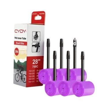 Imagem de Câmara De Ar Interna Para Bicicleta De Estrada 28g TPU 700x23C-32C Pne