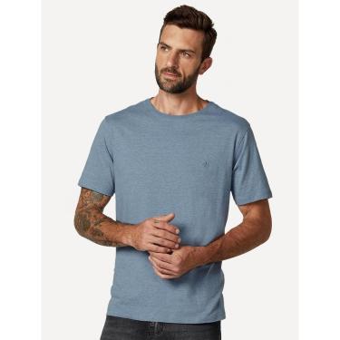 Imagem de Camiseta Dudalina Masculina Melange Color Azul Escuro Mescla-Masculino